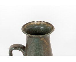 Pitcher in green ceramic 1950