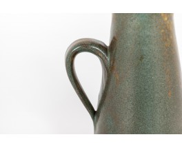 Pitcher in green ceramic 1950