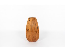 Rosewood vase Danish design 1950