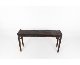 Console table in dark elm Chinese design 1900