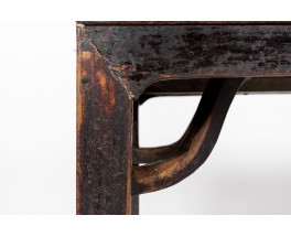 Console table in dark elm Chinese design 1900