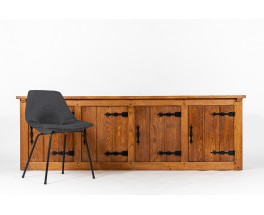 Sideboard in oak large model 1950