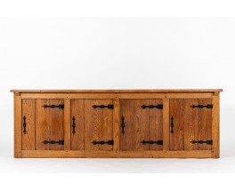 Sideboard in oak large model 1950