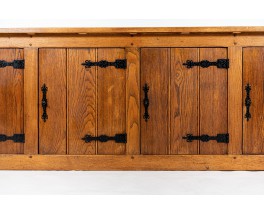 Sideboard in oak large model 1950