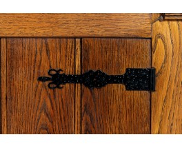 Sideboard in oak large model 1950