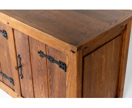 Sideboard in oak large model 1950