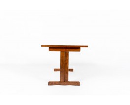 Andre Sornay university table with black laminated 1950