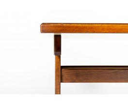 Andre Sornay university table with black laminated 1950