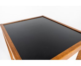 Andre Sornay desk small model black laminate 1950