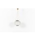 Suspension Bruno Gatta en opaline édition Stilnovo 1946