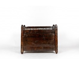 Meuble de rangement en bois design indien 1900