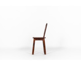 Chair in pine Breton design 1950