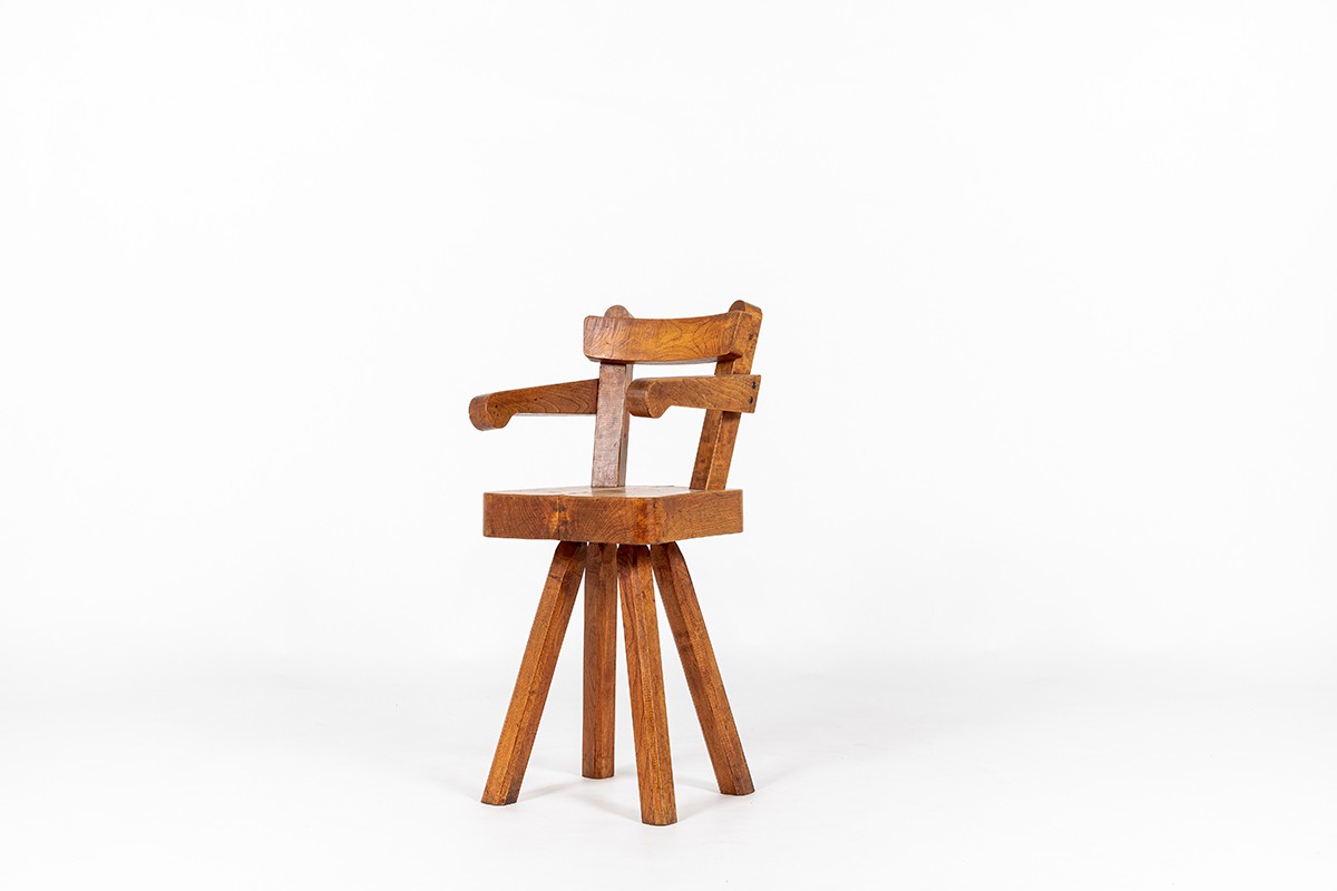 Child chair in elm 1980