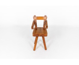Child chair in elm 1980