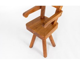 Child chair in elm 1980