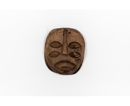 Wall mask African brutalist design 1950