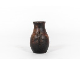 Vase in stoneware Ethnic design 1960