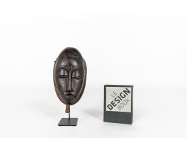 Decorative Baoule mask in wood Ivory coast 1960