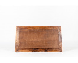 Table basse rectangulaire en thuya design marocain 1960