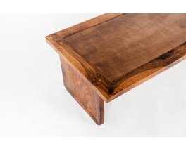 Rectangular coffee table in thuja Moroccan design 1950