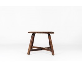 Square dining table small model in pine 1950