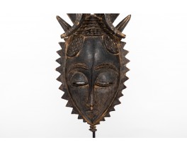 African mask Yaoure Ivory Coast1950