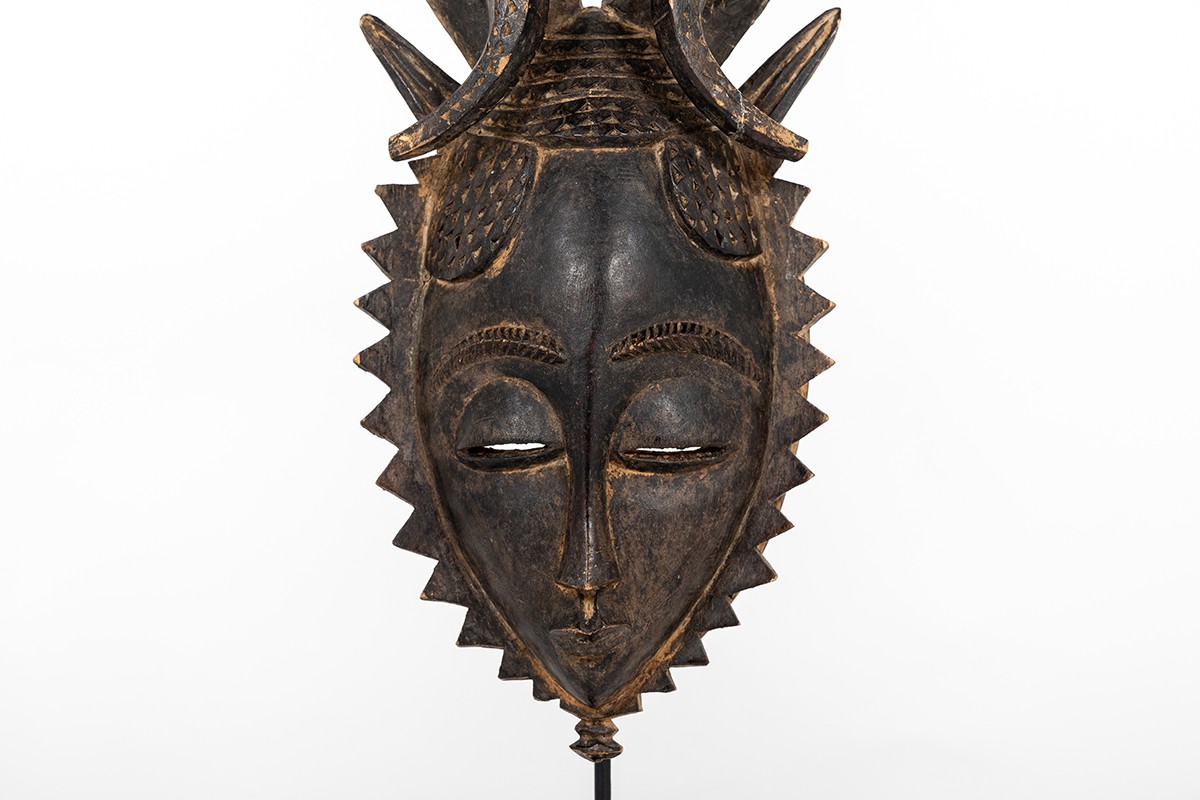 Masque africain Yaouré Côte d'Ivoire1950