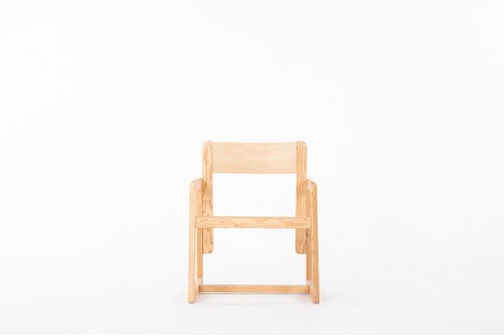 Fauteuil André Sornay en pin 1960