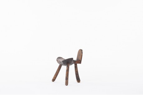 Tripod chair in oak 1950