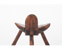 Tripod chair in oak 1950