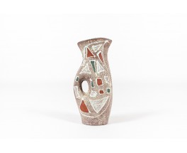 Vase en céramique Les Potiers D'Accolay 1960