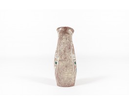 Ceramic vase Les Potiers D'Accolay 1960