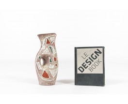 Vase en céramique Les Potiers D'Accolay 1960