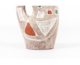 Ceramic vase Les Potiers D'Accolay 1960