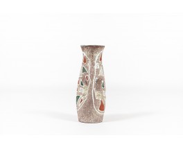 Ceramic vase Les Potiers D'Accolay 1960