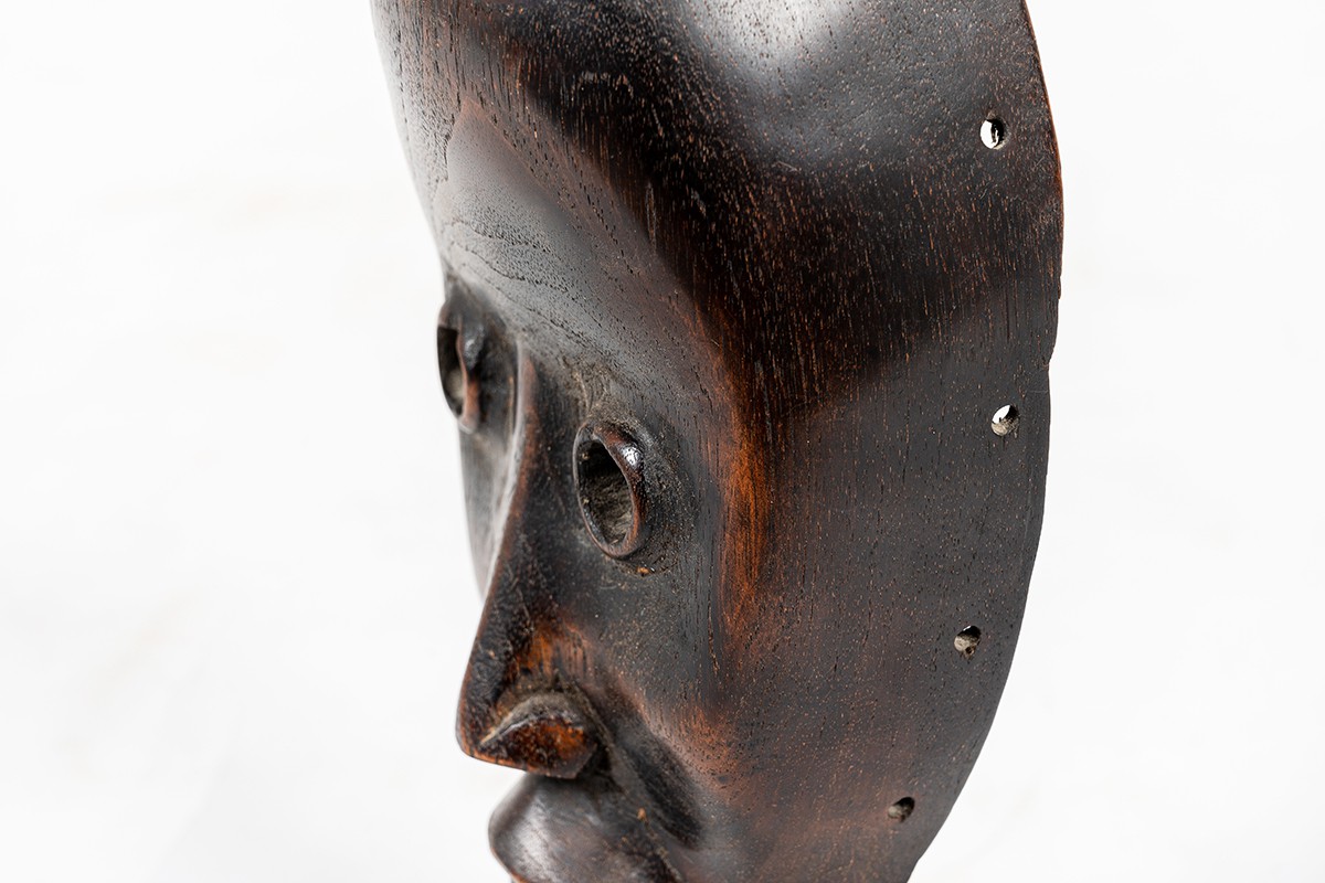 Dan female mask from Ivory Coast early 20th century African design