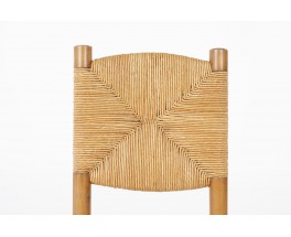 Chair in ash and straw 1950