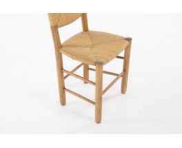 Chair in ash and straw 1950