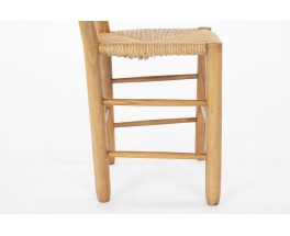 Chair in ash and straw 1950