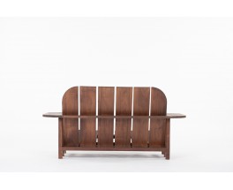 Sofa in teak with slats 1970