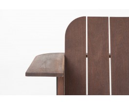 Sofa in teak with slats 1970