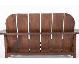 Sofa in teak with slats 1970