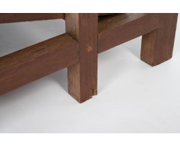 Sofa in teak with slats 1970