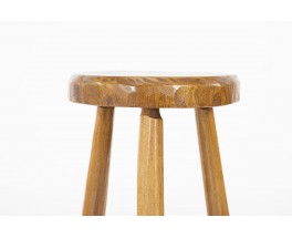 Bar stools in elm 1980 set of 2