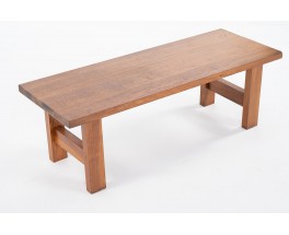 Rectangular coffee table in mahogany 1950