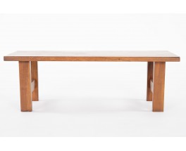 Rectangular coffee table in mahogany 1950