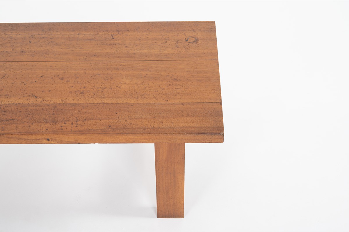 Rectangular coffee table in mahogany 1950