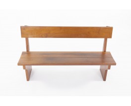 Mahogany wall bench 1960