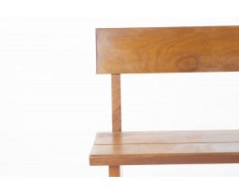 Mahogany wall bench 1960