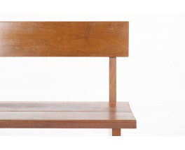 Mahogany wall bench 1960